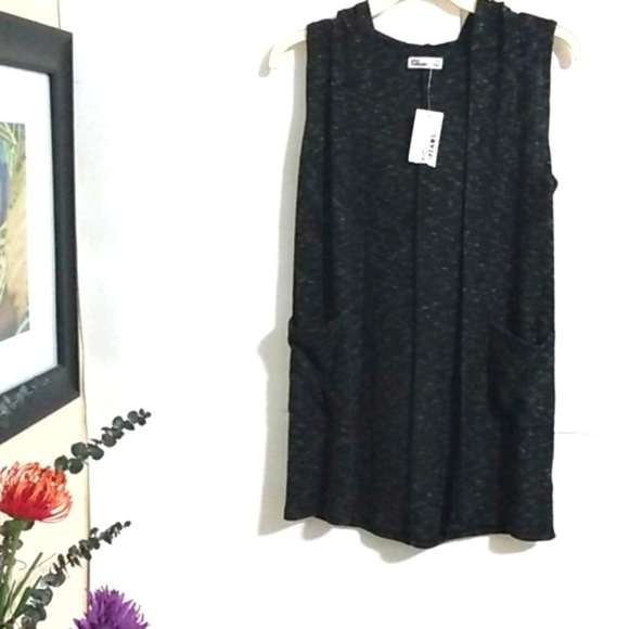 EPIC THREADS NWT HOODIE CARDIGAN VEST GIRLS MEDIUM - Picture 9 of 9